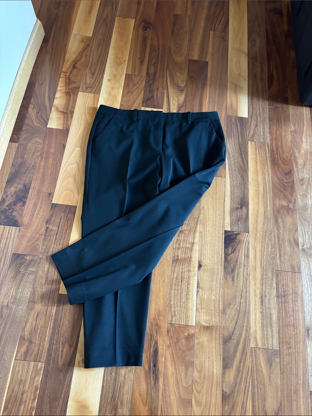 NWOT Talbots Black Dress Pants, 14P, Rich Hand and Beautiful Drape.Viscose Blend